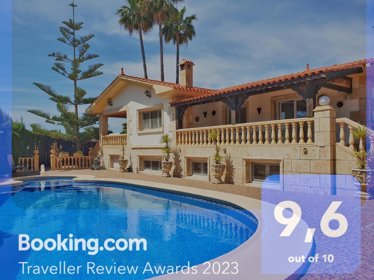 Villa Tres Palmeras En Alfaz Del Pi , Albir, Benidorm L'Alfàs del Pi Eksteriør billede